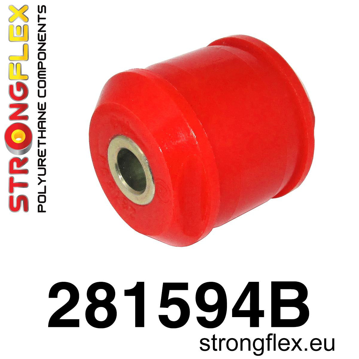 281594B Rear beam mount bush Standard (Red) Nissan Almera I (95-00) N15