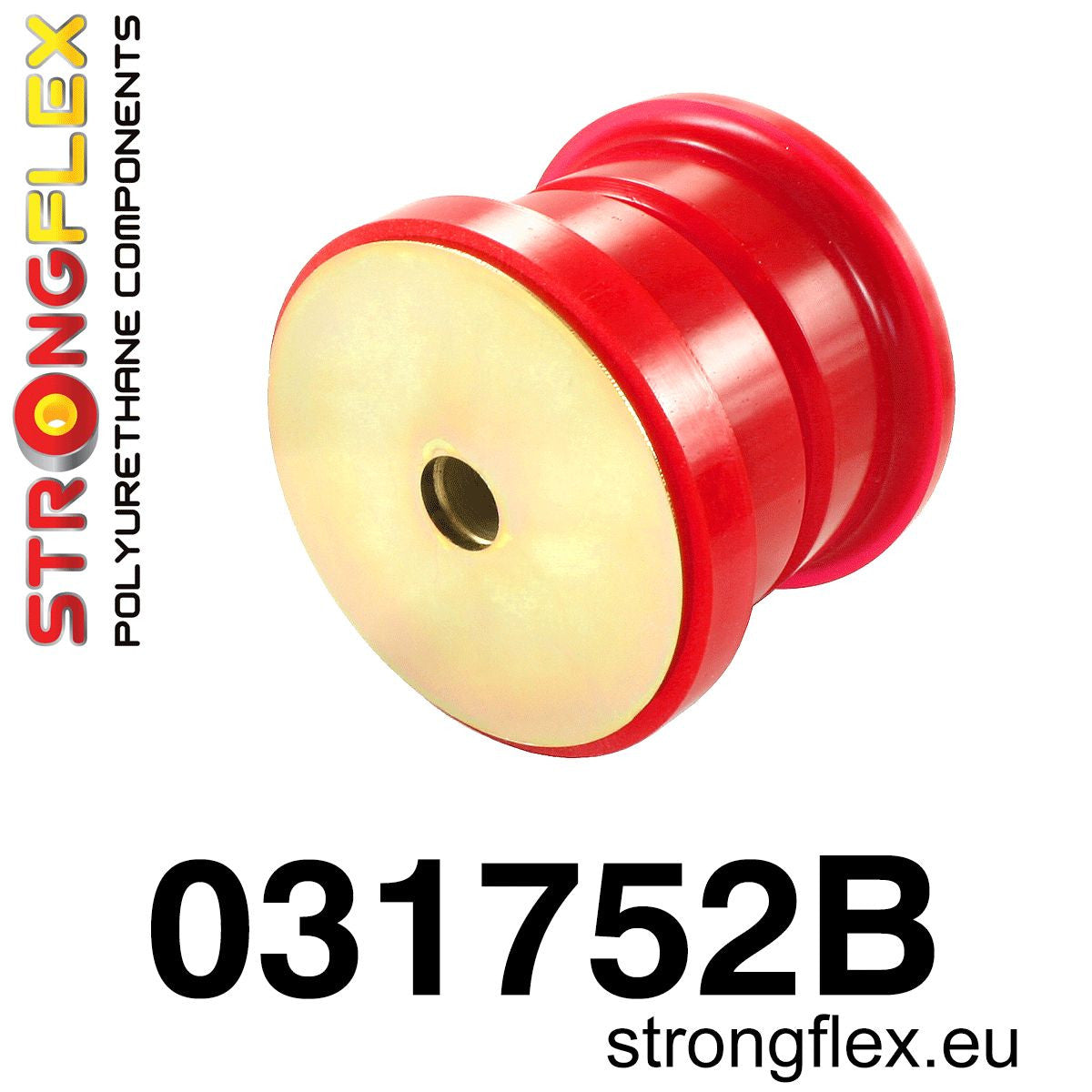 031752B Rear differential rear mount bush Standard (Red) BMW Seria 3 IV (98-07) E46