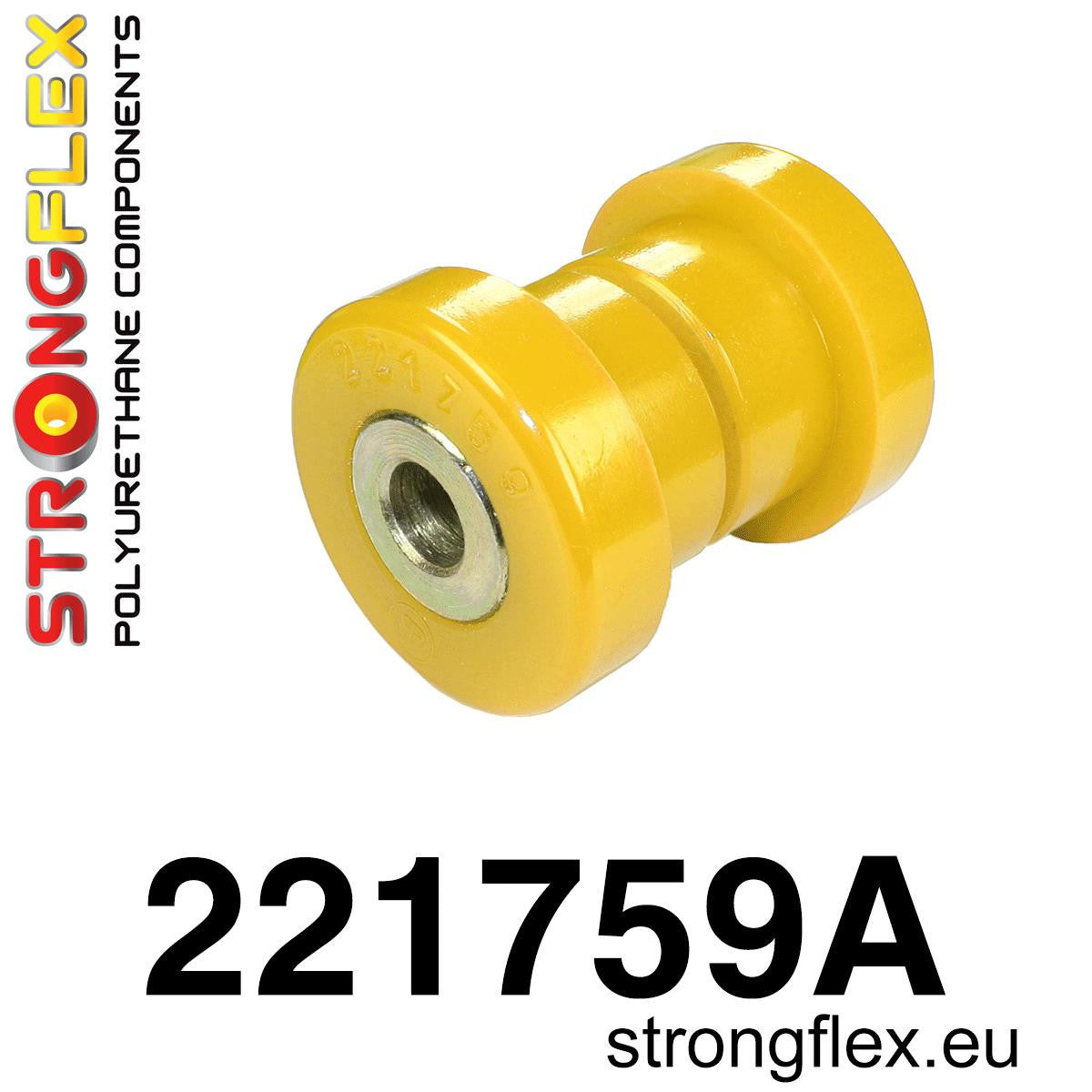 221759A Rear tie bar to hub bush SPORT Sport (Yellow) Audi A6 / S6 / RS6 C5 (97-04)