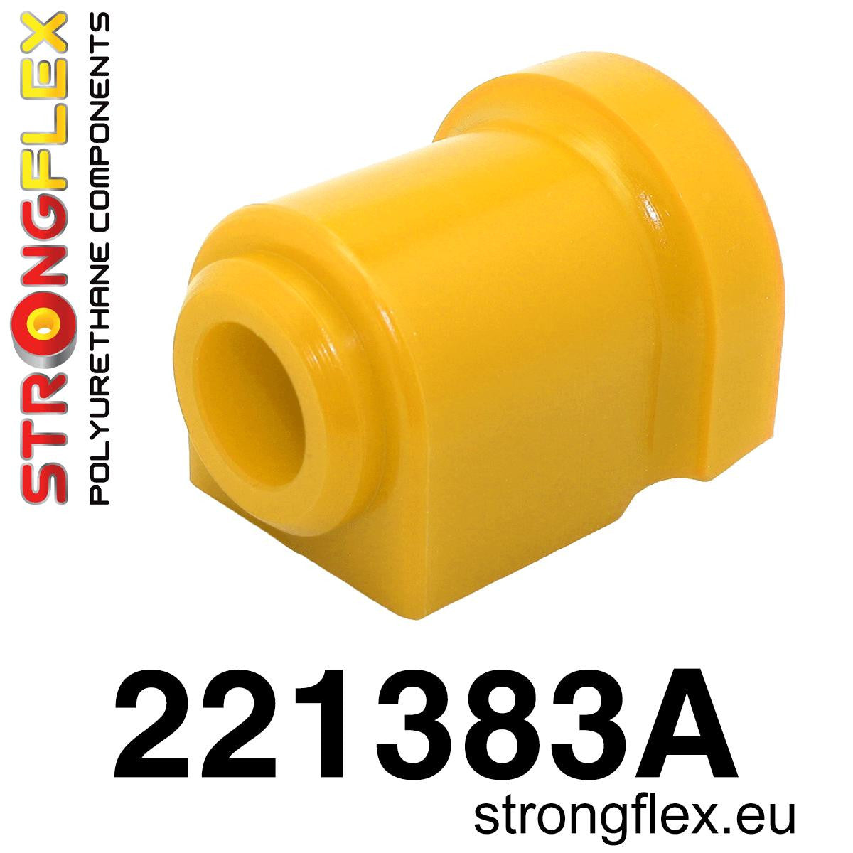 221383A Front wishbone rear bush SPORT Sport (Yellow) Volkswagen Golf I (74-93) 17
