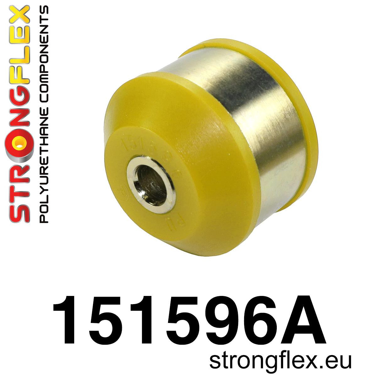 151596A Front wishbone rear bush SPORT Sport (Yellow) Nissan Micra III (02-10) K12