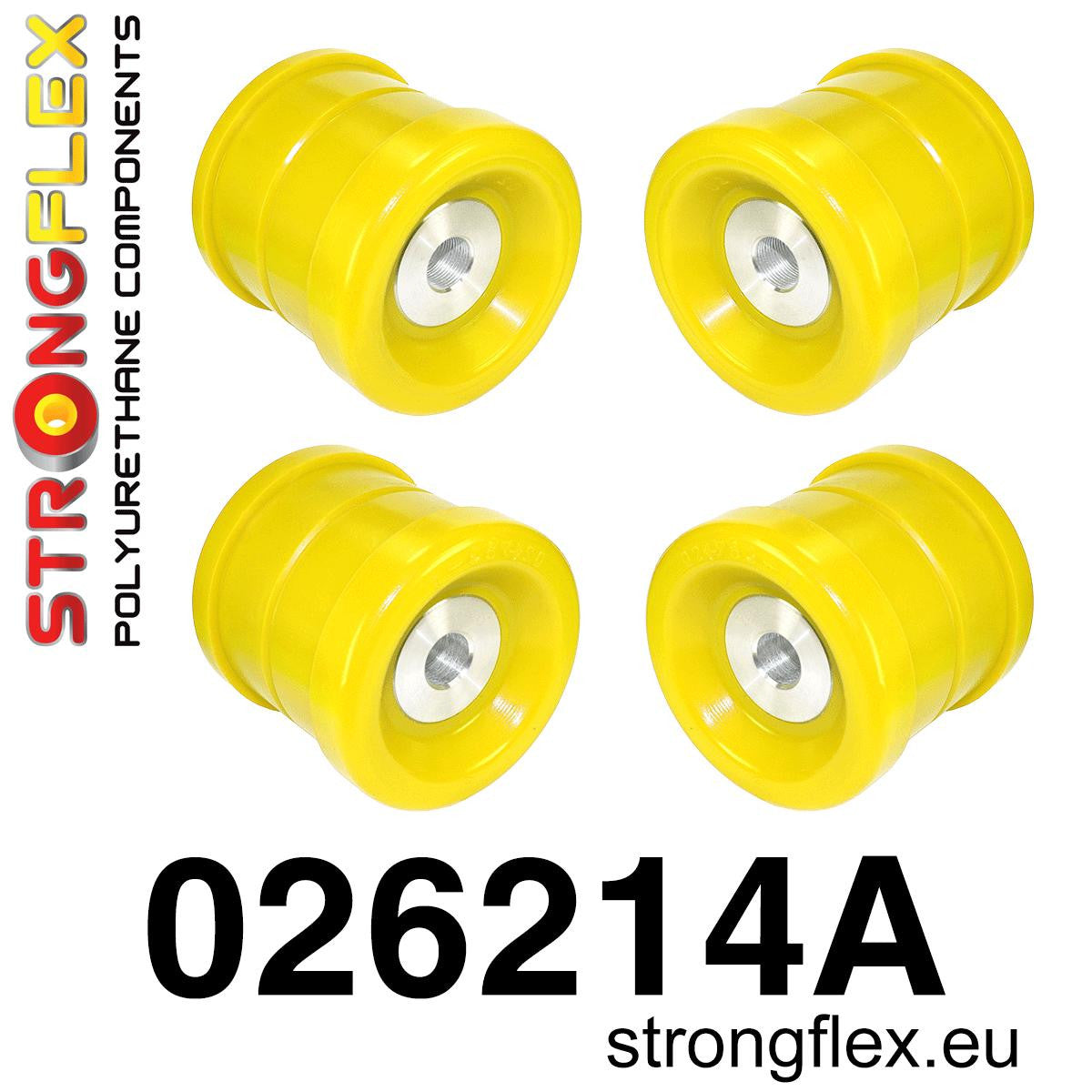 026214A Rear subframe bush kit SPORT Sport (Yellow) Audi A6 / S6 / RS6 C6 (04-11)