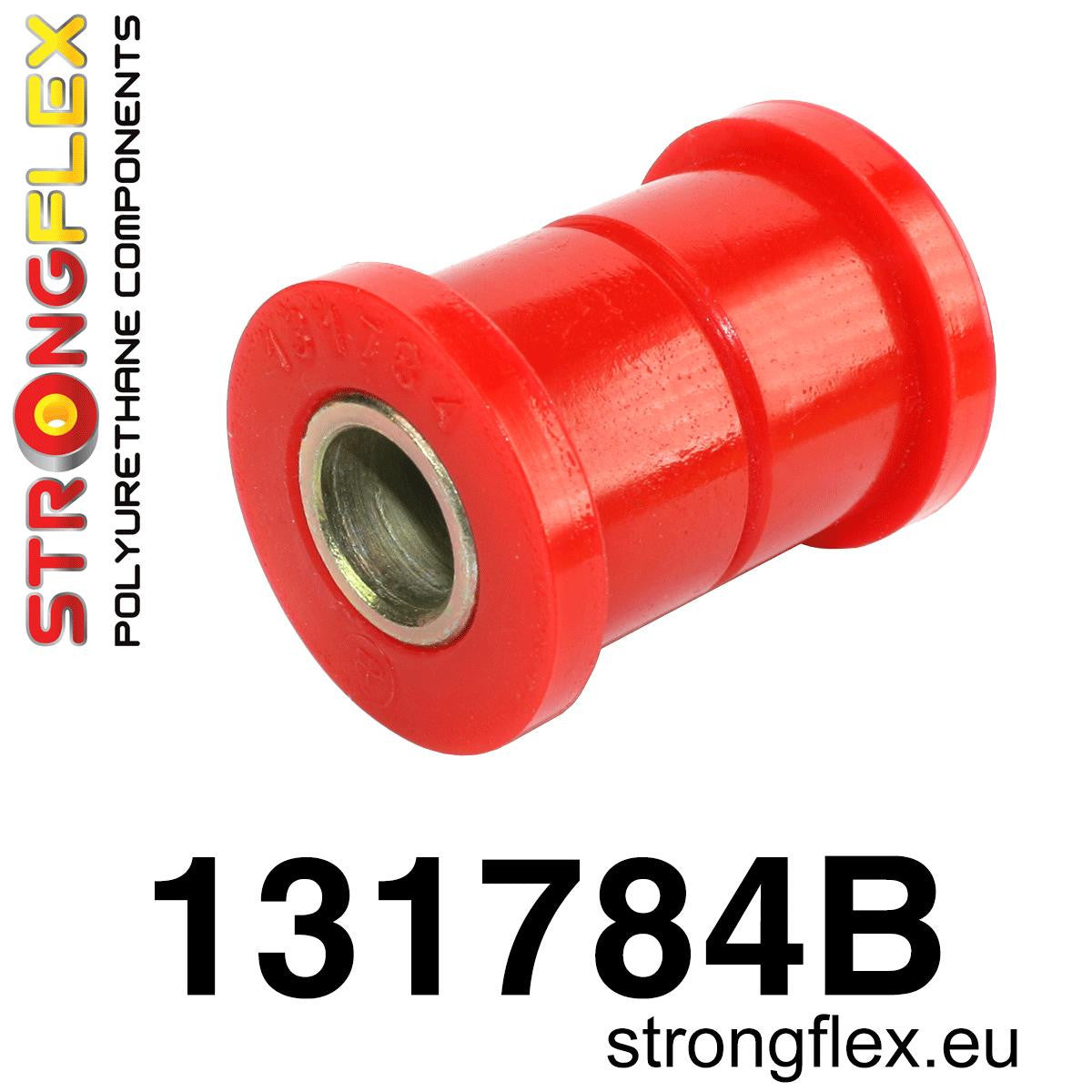 131784B Rear carrier diff mount bush Standard (Red) Opel / Vauxhall Calibra (89-97) FWD / 4x4