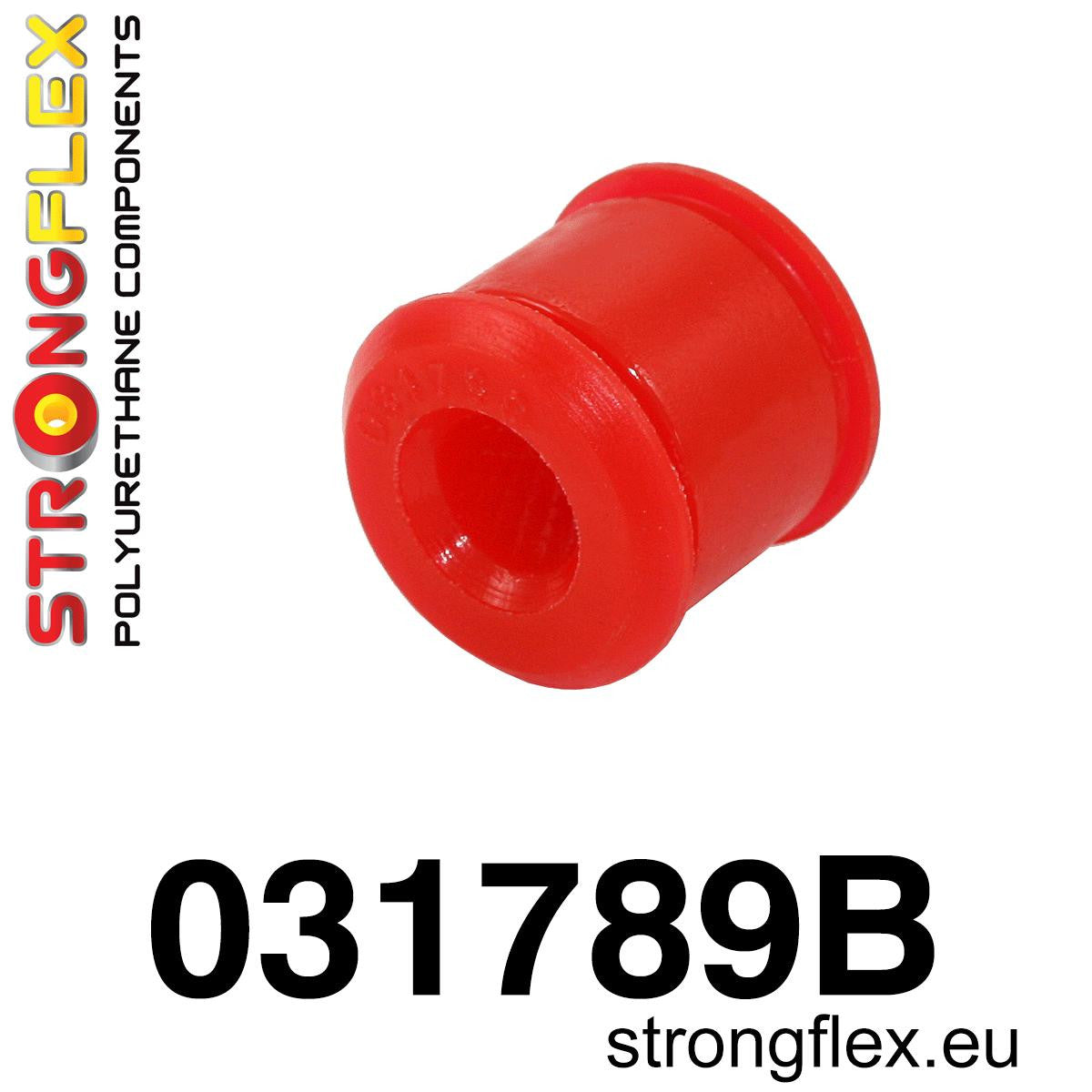 031789B Rear anti roll bar link to anti roll bar bush Standard (Red) BMW Seria 3 II (82-91) E30