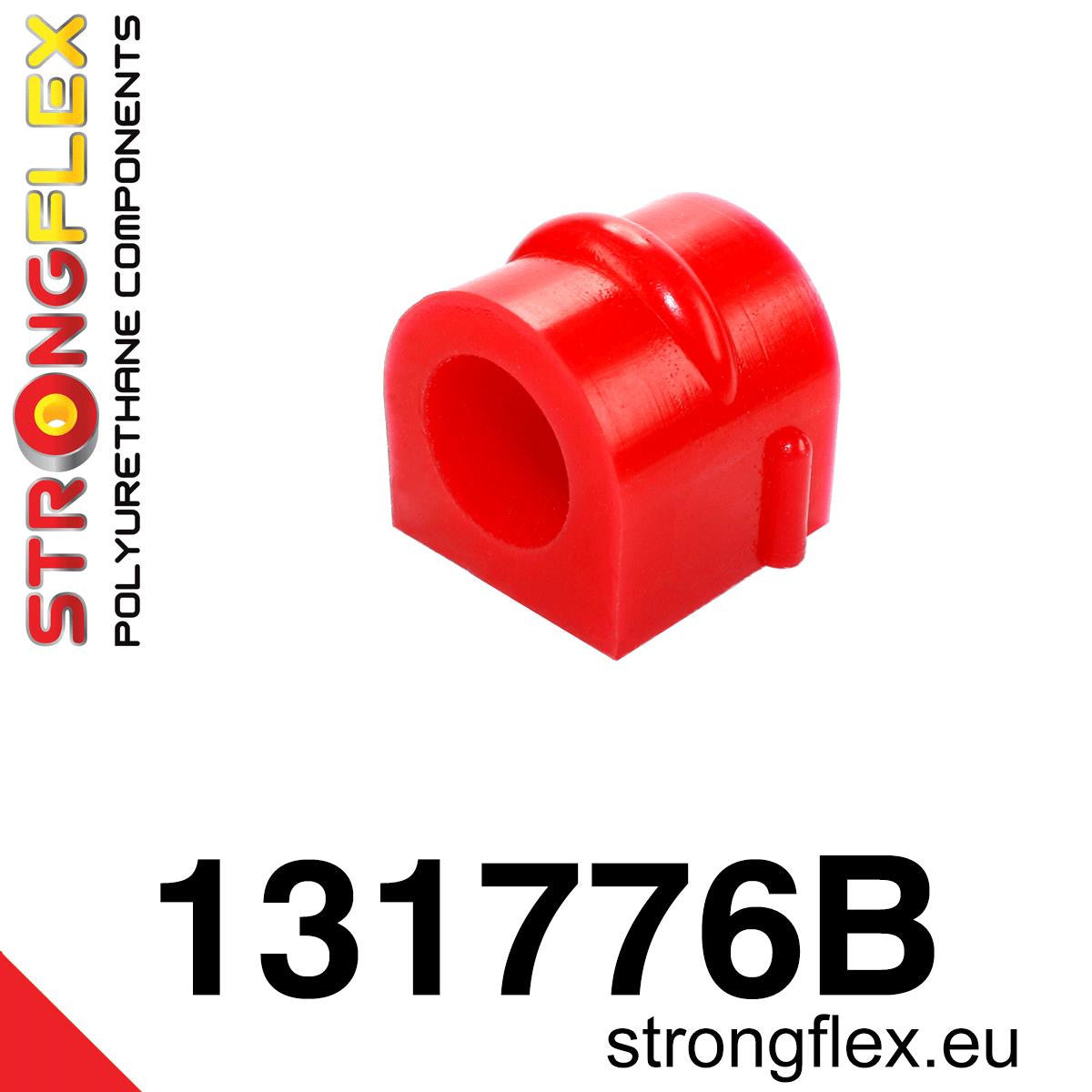 131776B Front anti roll bar bush Standard (Red) Fiat Croma II (05-10)