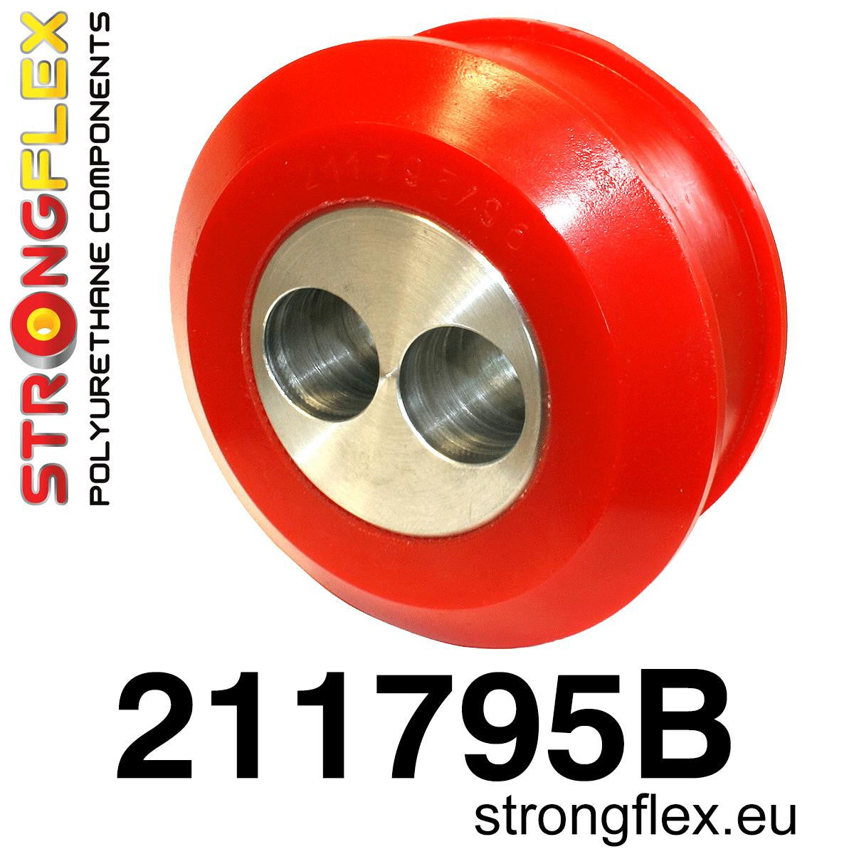 211795B Rear diff mount - rear bush Standard (Red) Toyota Soarer III (91-00) Z30