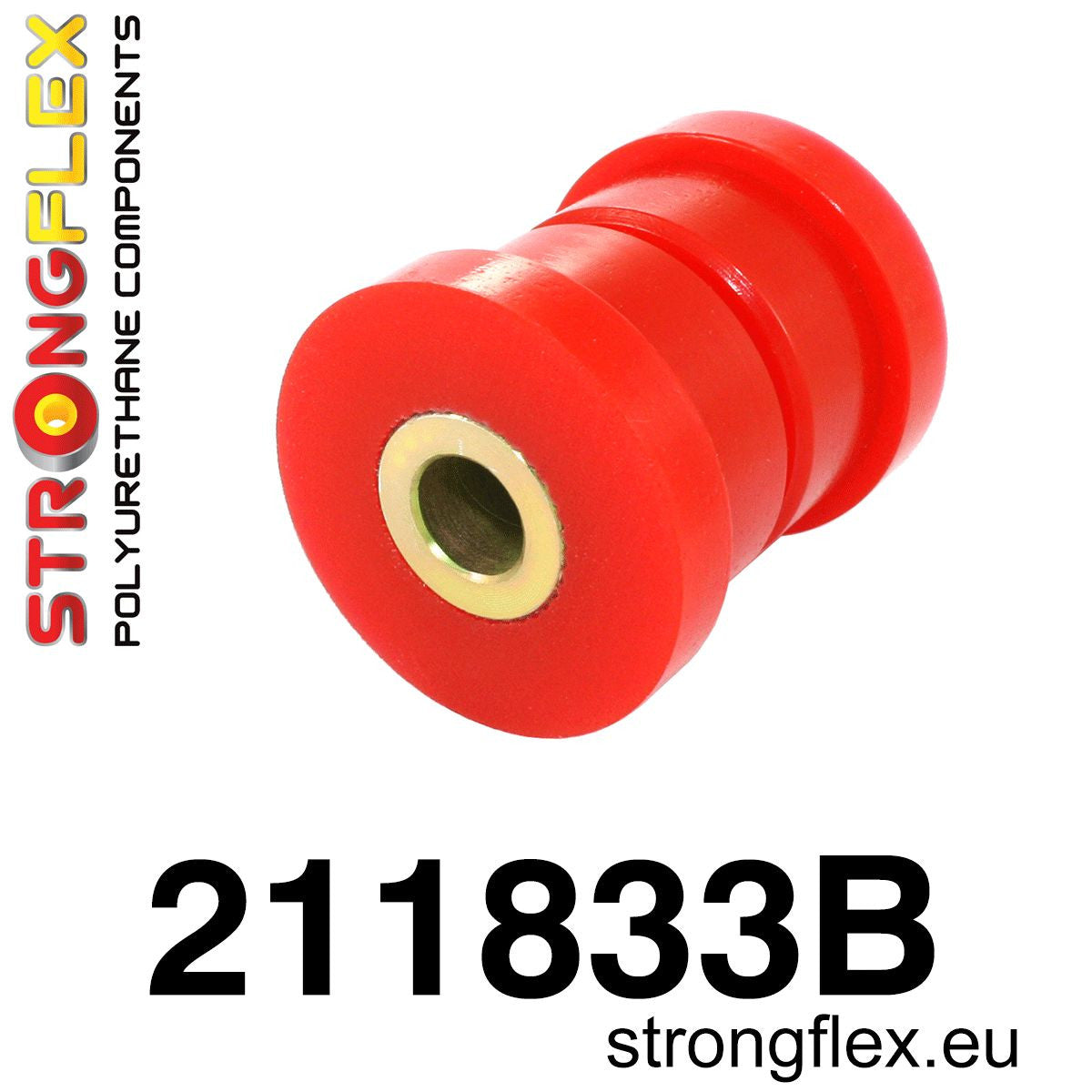 211833B Rear upper arm - rear bush Standard (Red) Toyota Altezza I (99-05) XE10