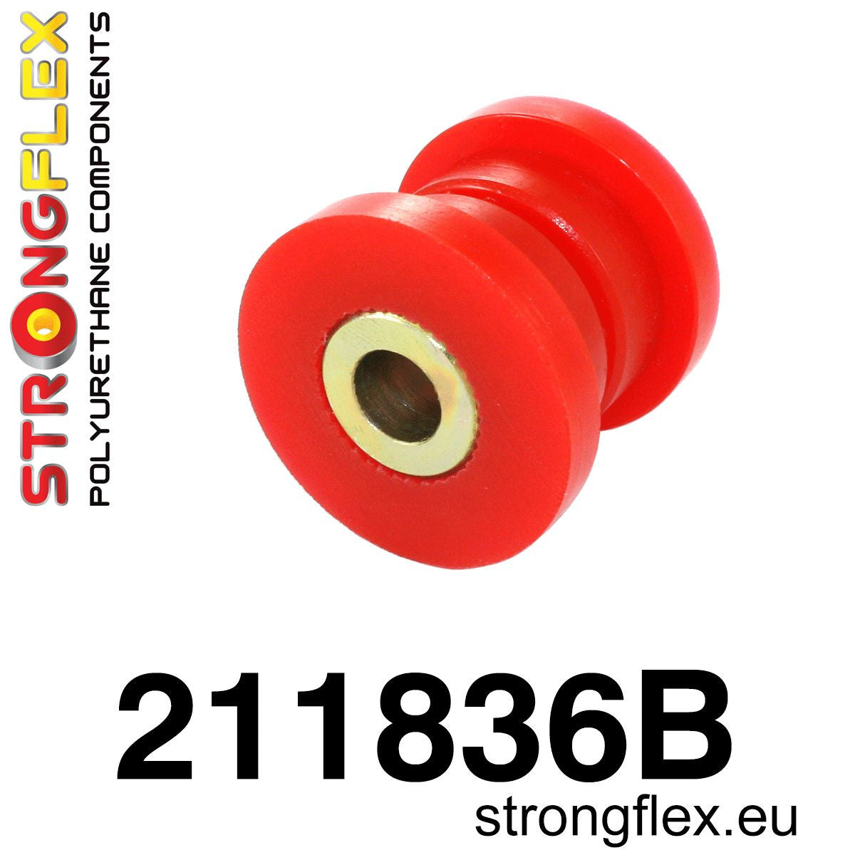 211836B Rear trailing arm rear bush Standard (Red) Toyota Altezza I (99-05) XE10