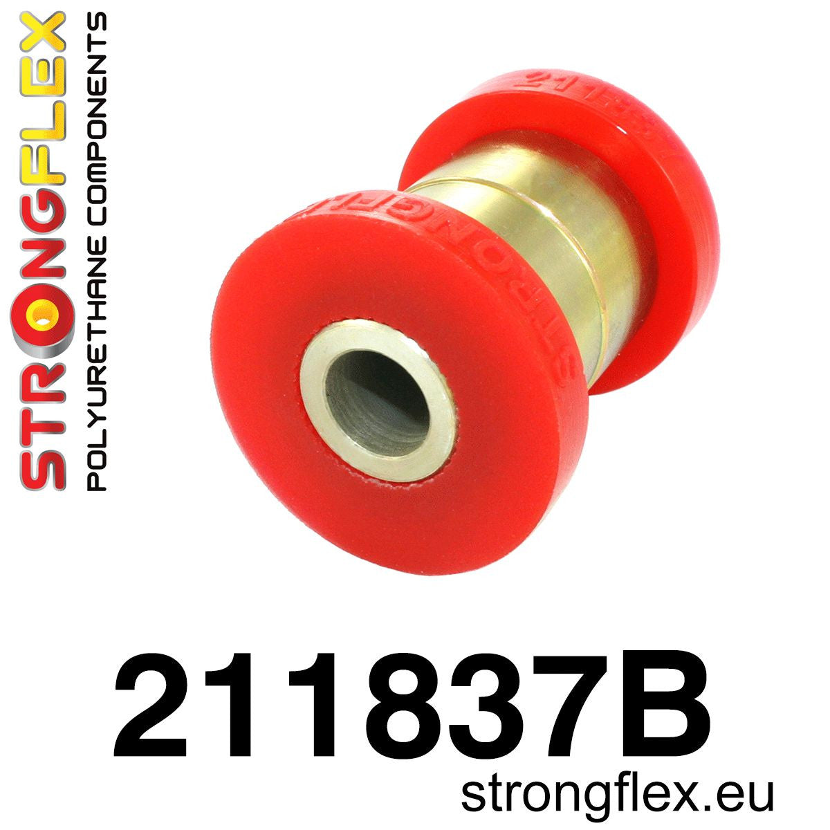 211837B Rear track control arm Inner bush Standard (Red) Toyota Altezza I (99-05) XE10