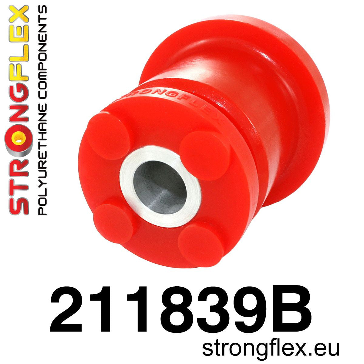 211839B Rear beam - front bush Standard (Red) Toyota Altezza I (99-05) XE10