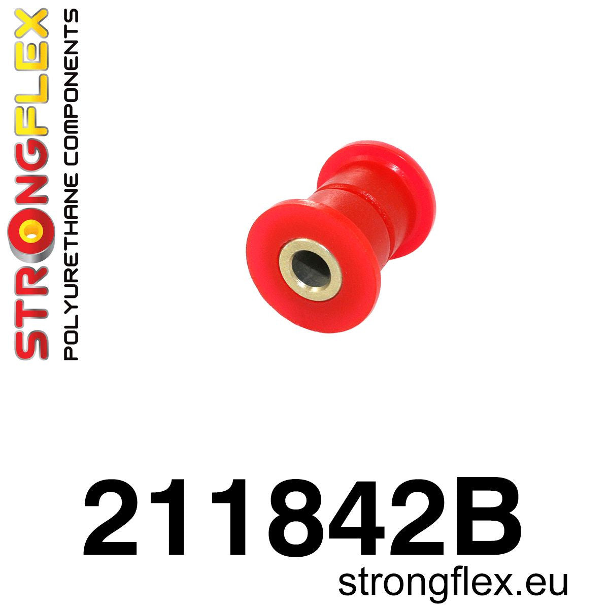 211842B Steering rack mount bush Standard (Red) Toyota Chaser V (92-96) X90