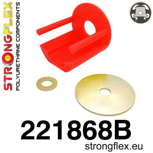 221868B Lower engine mount insert Standard (Red) Audi A3 / S3 / RS3 II (03-13) 8P