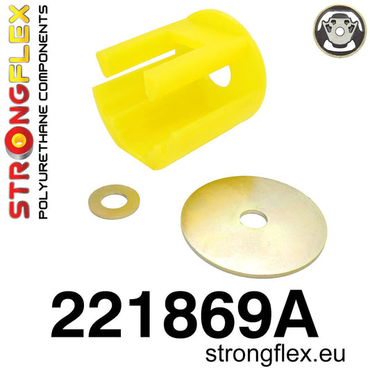 221869A Lower engine mount insert SPORT Sport (Yellow) Audi A3 / S3 / RS3 II (03-13) 8P