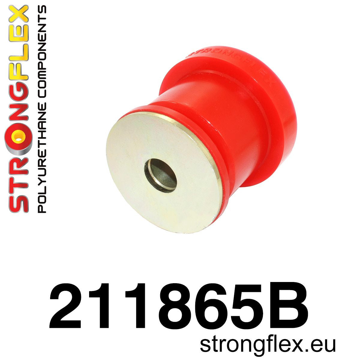 211865B Rear diff mount - front bush Standard (Red) Toyota Chaser V (92-96) X90