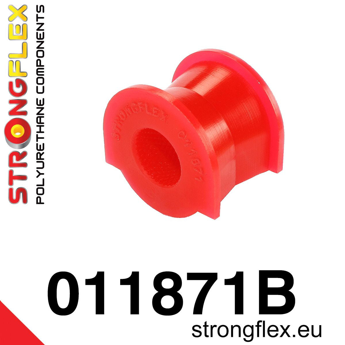 011871B Rear anti roll bar bush Standard (Red) Alfa Romeo 159 (05-11) type 939 FWD