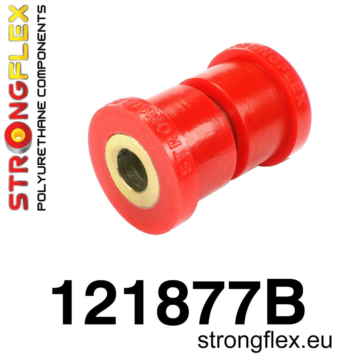 121877B Front lower arm - front bush Standard (Red) Citroën C-Crosser (07-12)