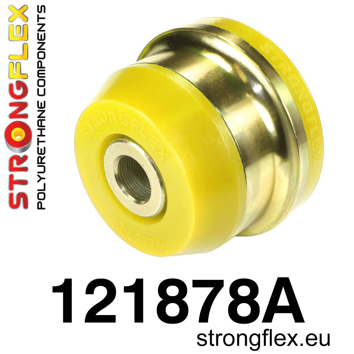 121878A Front lower arm - rear bush SPORT Sport (Yellow) Citroën C-Crosser (07-12)