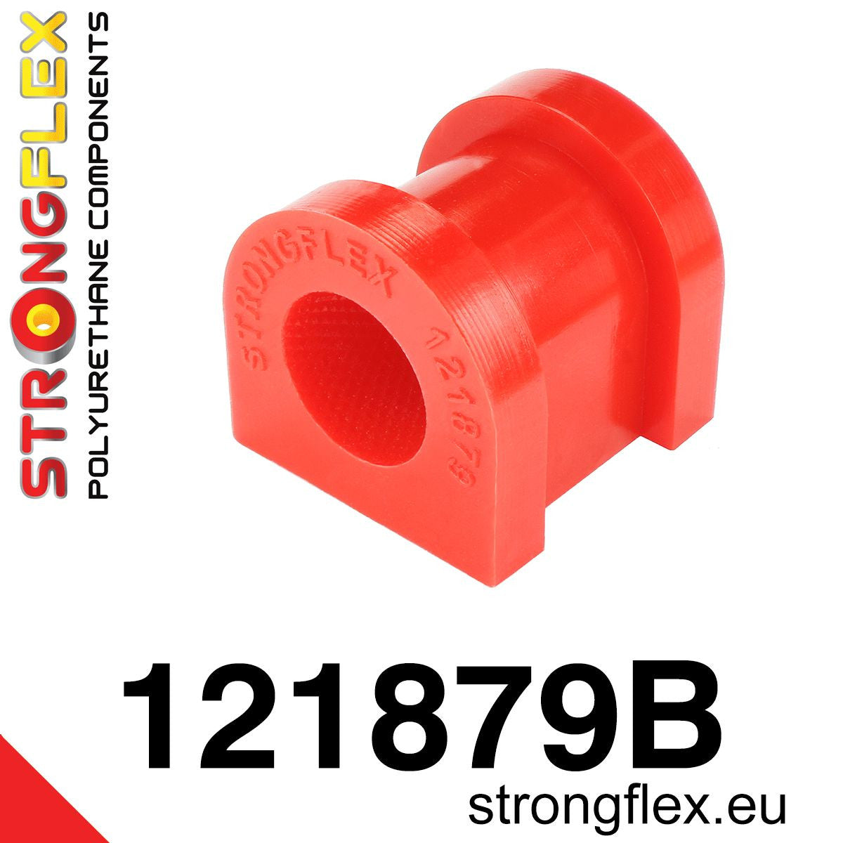 121879B Front / rear anti roll bar bush Standard (Red) Citroën C-Crosser (07-12)