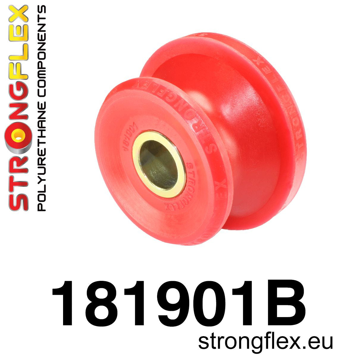 181901B Front upper shock mount Standard (Red) Porsche 911 911 (74-89)