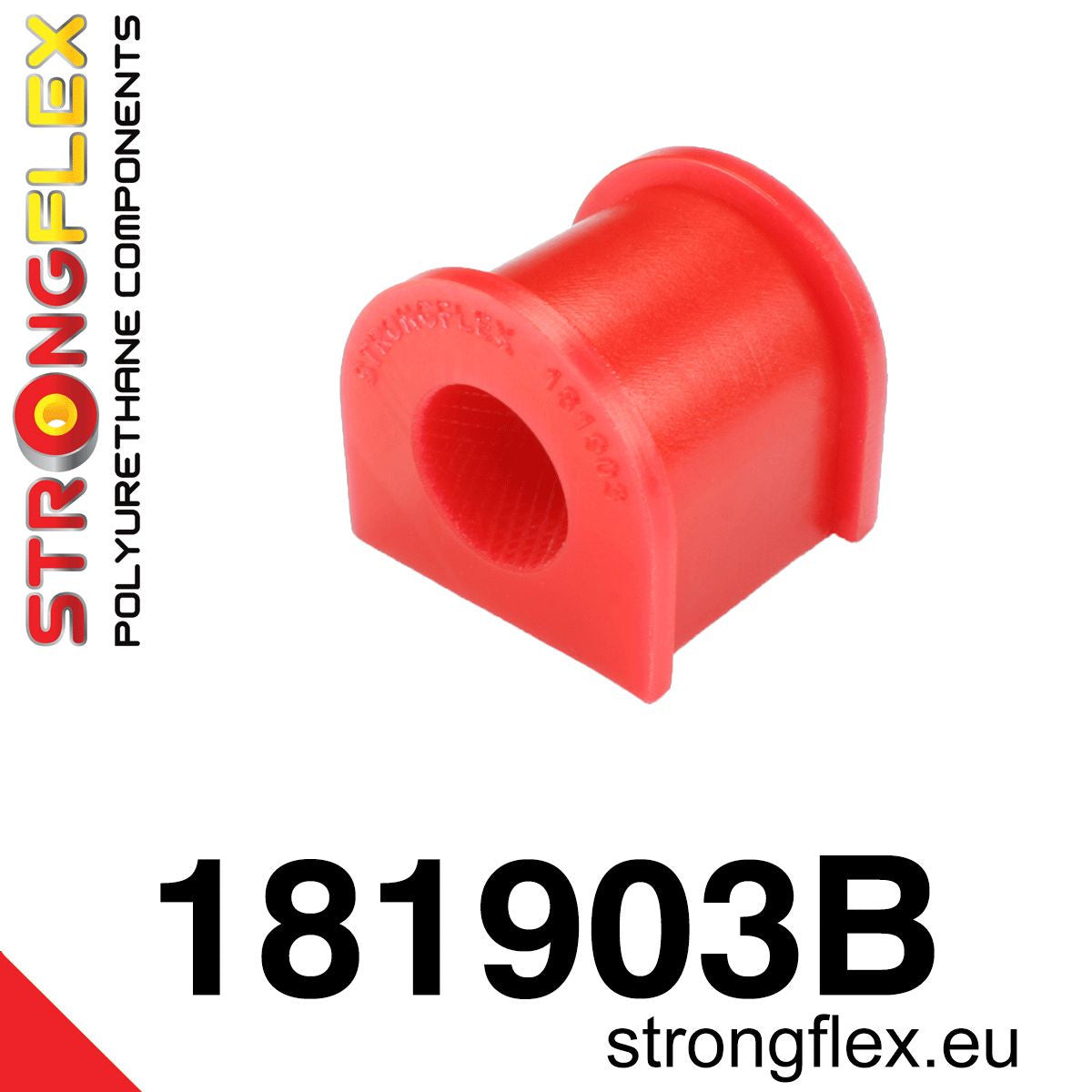 181903B Front anti roll bar bush Standard (Red) Porsche 911 911 (74-89)