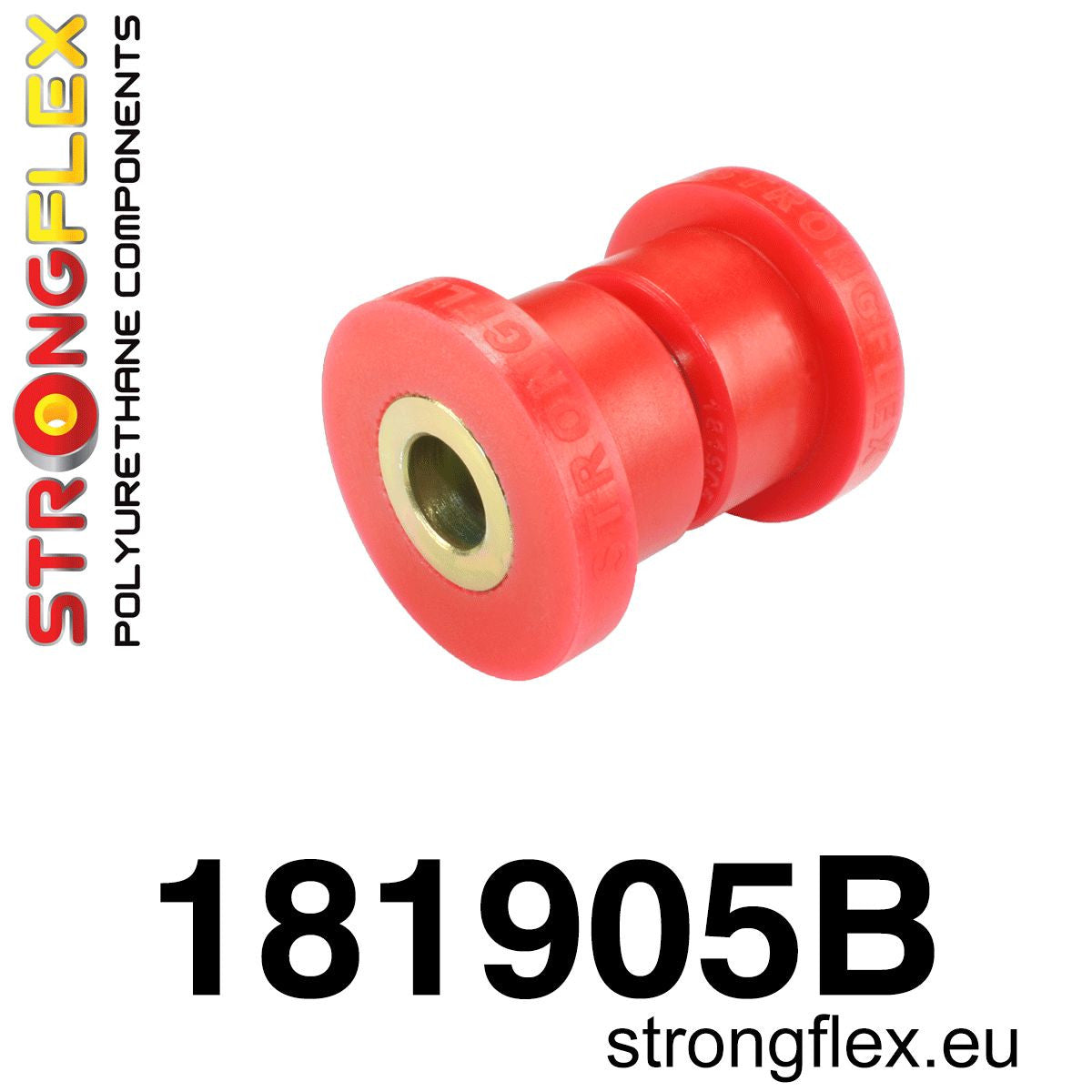 181905B Rear arm - inner bush Standard (Red) Porsche 911 911 (74-89)