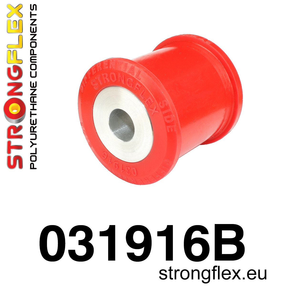 031916B Rear diff mount - front bush Standard (Red) BMW Seria 7 III (94-01) E38