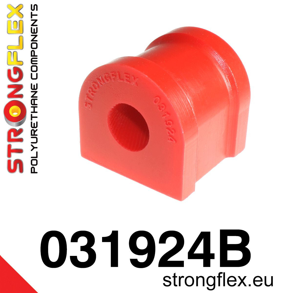 031924B Front anti roll bar bush Standard (Red) BMW X3 I (03-10) E83