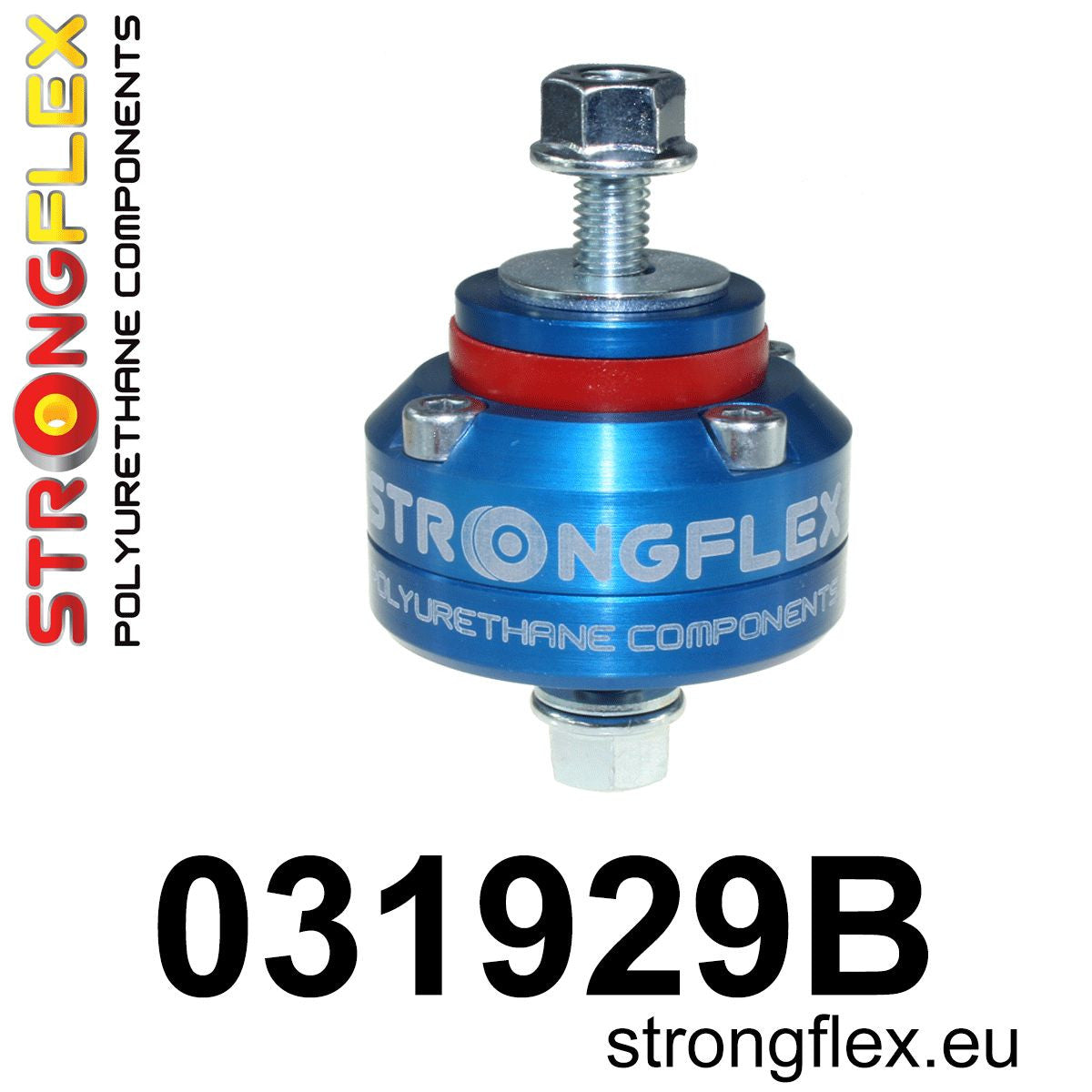 031929B Transmision mount Standard (Red) BMW Seria 1 I (04-13) E81 / E82 / E87 / E88