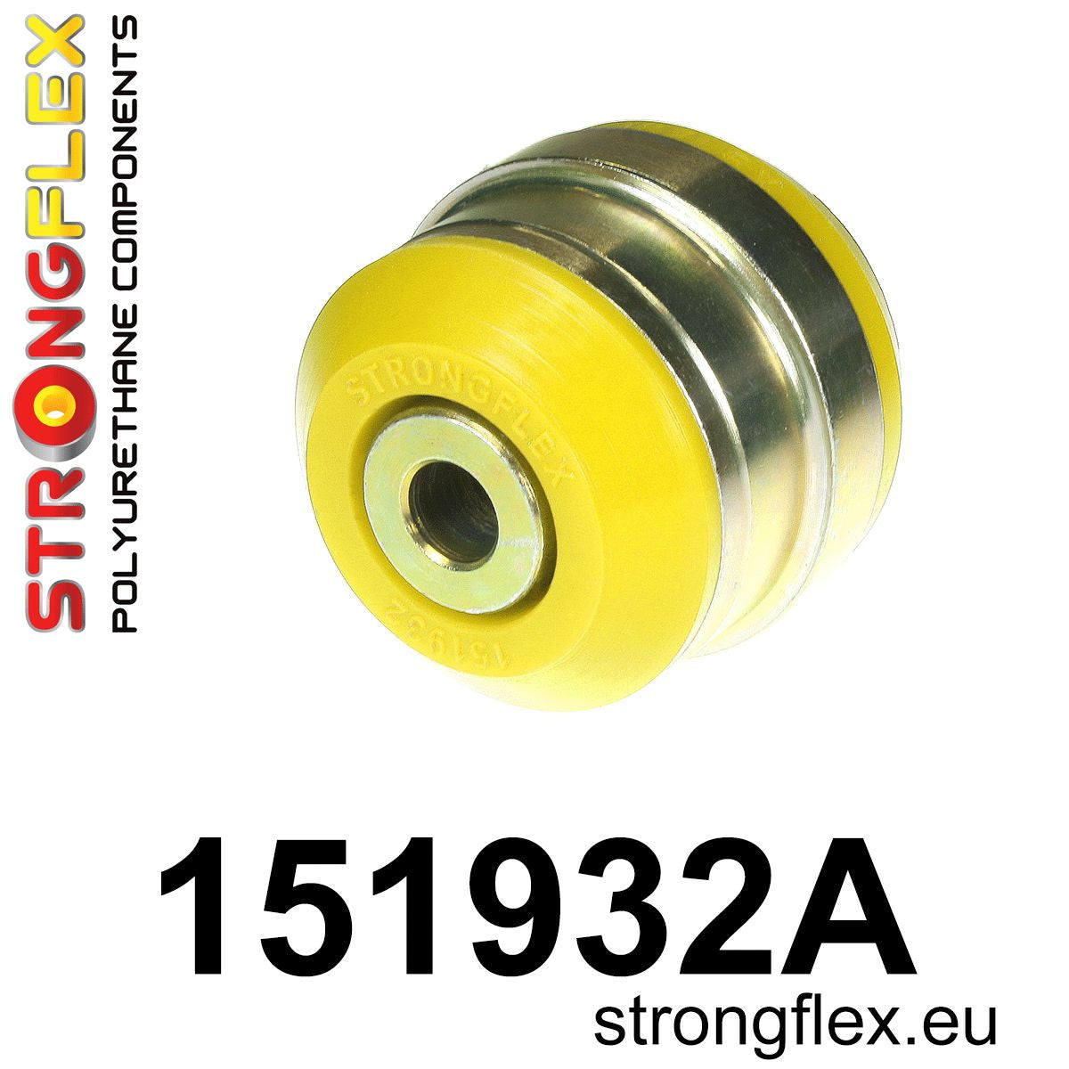 151932A Front lower arm - rear bush SPORT Sport (Yellow) Renault Scenic II (03-09)