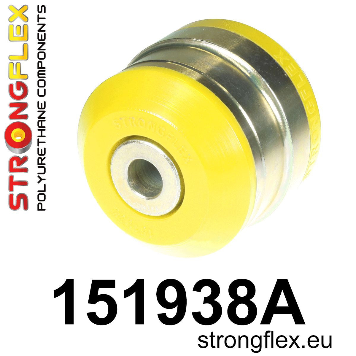 151938A Front lower arm - rear bush 70mm SPORT Sport (Yellow) Renault Scenic III (09-16)