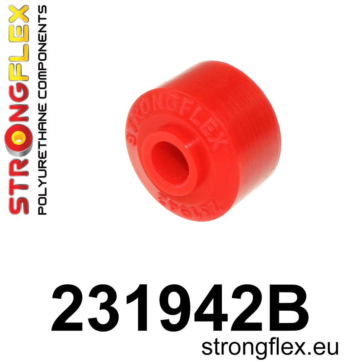 231942B Front anti roll bar link bush Standard (Red) Volvo Seria 700 740 (84-92)