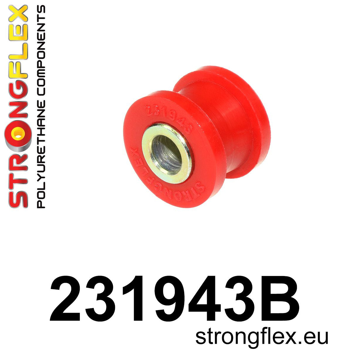 231943B Front / rear anti roll bar link bush Standard (Red) Volvo Seria 700 740 (84-92)
