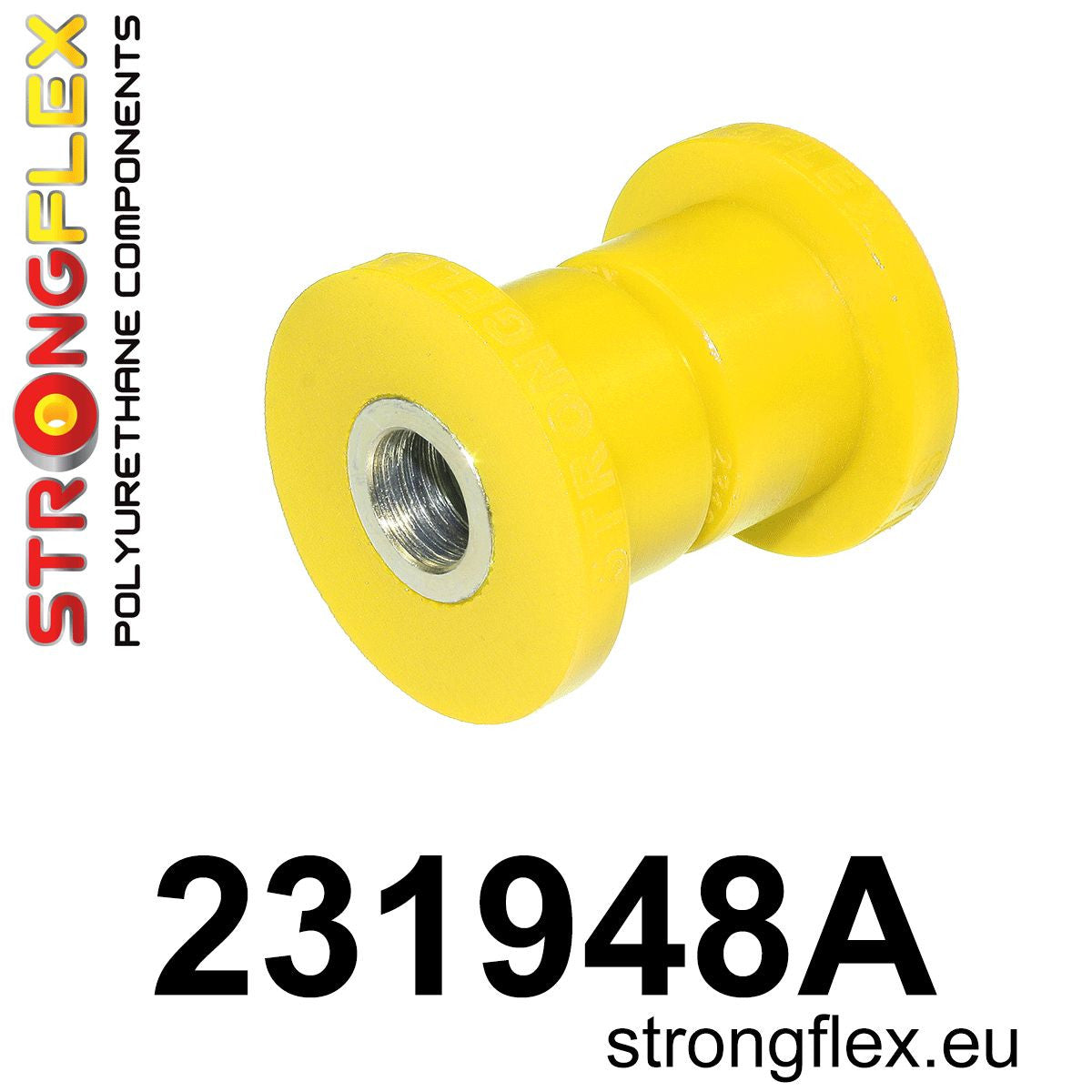 231948A Rear torque rod – front bush SPORT Sport (Yellow) Volvo Seria 700 740 (84-92)