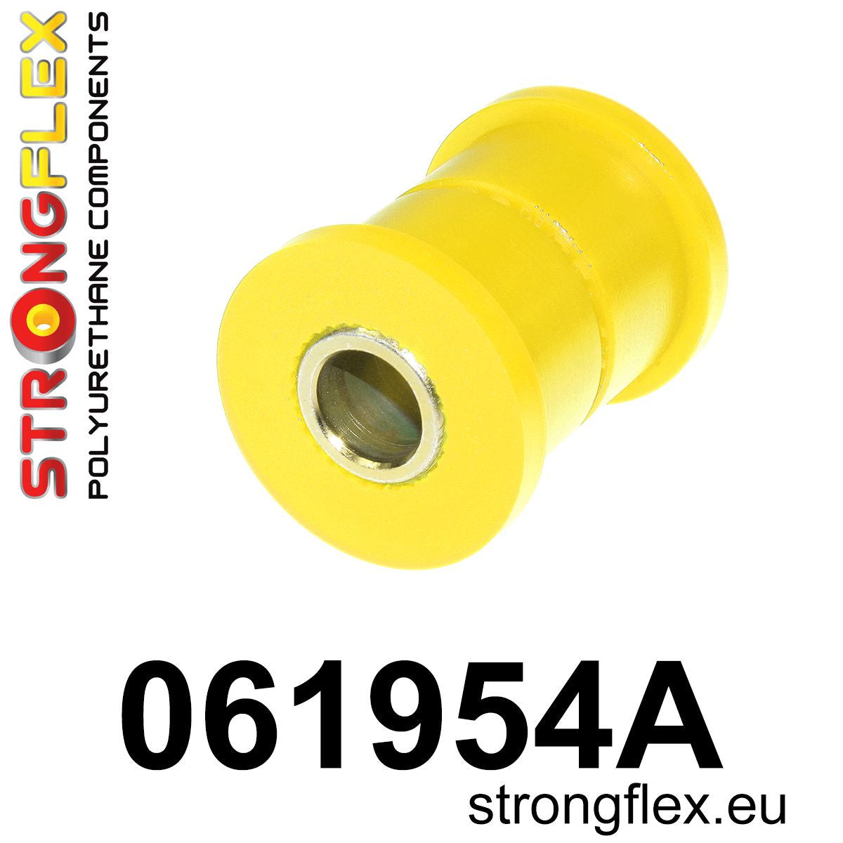 061954A Rear trailing arm bush SPORT Sport (Yellow) Fiat 126P (72-00)