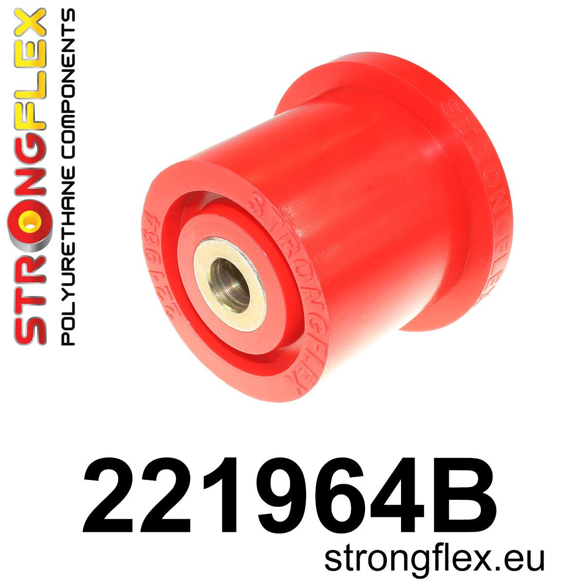 221964B Rear beam bush Standard (Red) Audi A6 / S6 / RS6 C5 (97-04)