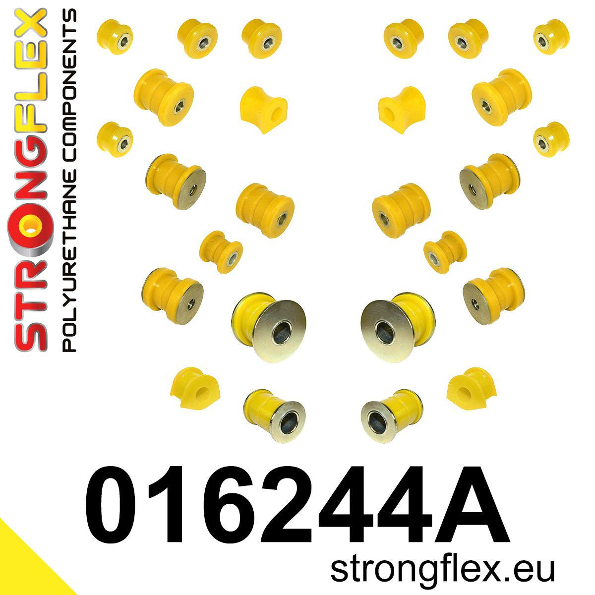 016244A Full suspension bush kit SPORT Sport (Yellow) Alfa Romeo GTV GTV (95-05) type 916