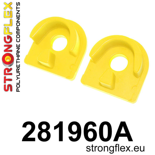281960A Gearbox mount inserts SPORT Sport (Yellow) Nissan 350Z (02-08) Z33