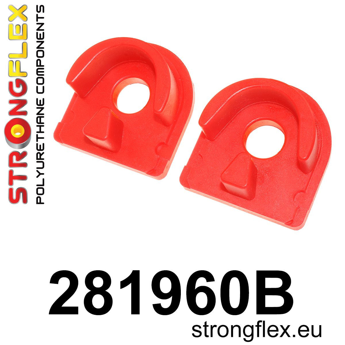 281960B Gearbox mount inserts Standard (Red) Nissan 350Z (02-08) Z33