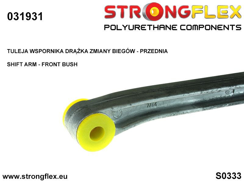 031931A Shift arm - front bush (round) SPORT Sport (Yellow) BMW Seria 1 I (04-13) E81 / E82 / E87 / E88