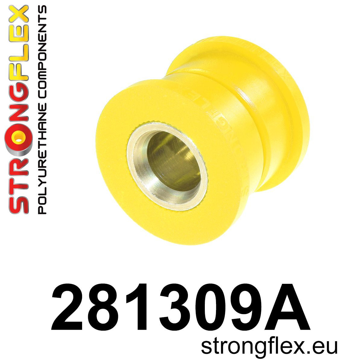 281309A Rear trailing arm to hub bush SPORT Sport (Yellow) Nissan Primera I (90-98) P10