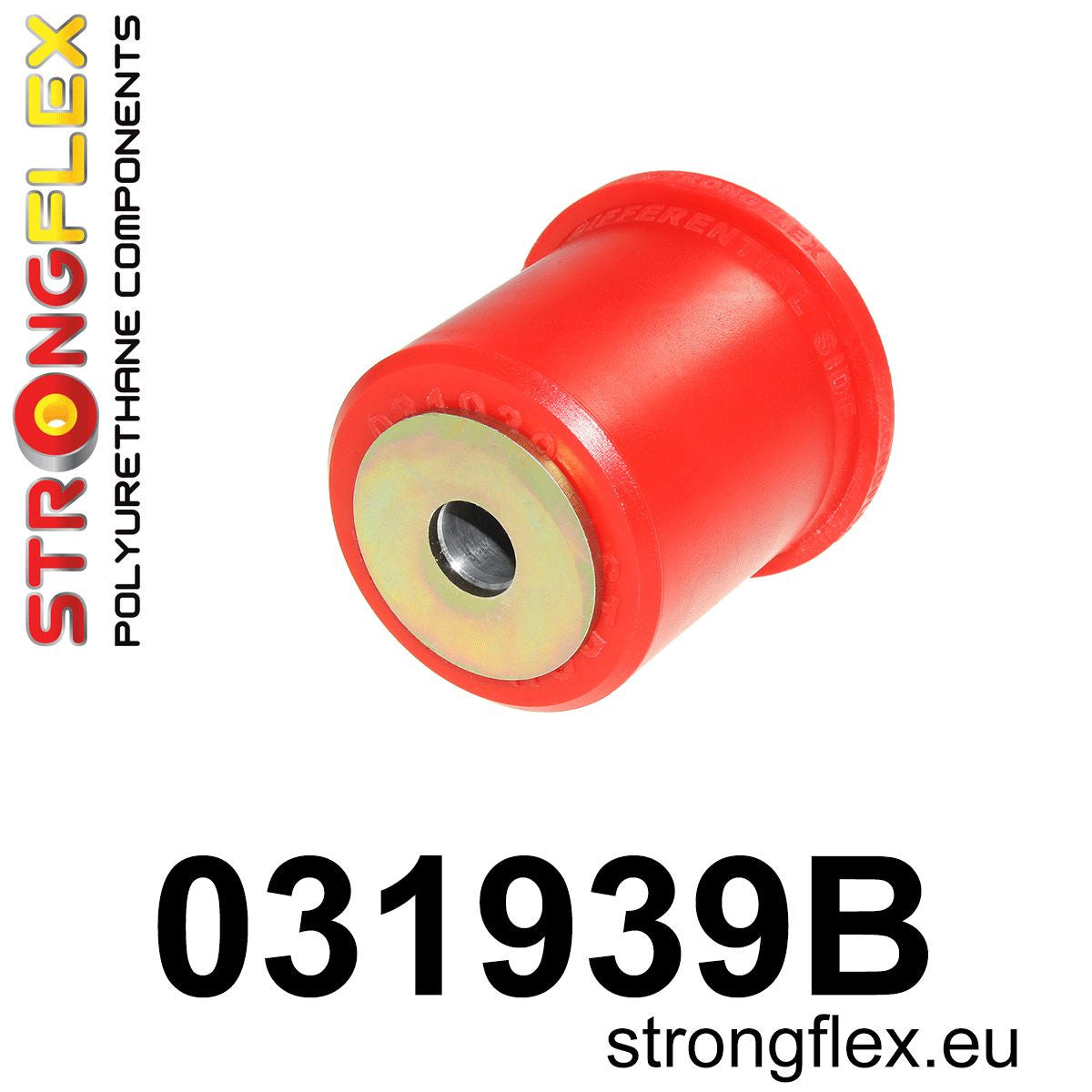 031939B Rear diff mount - front bush Standard (Red) BMW Seria 5 V (03-10) E60 / E61