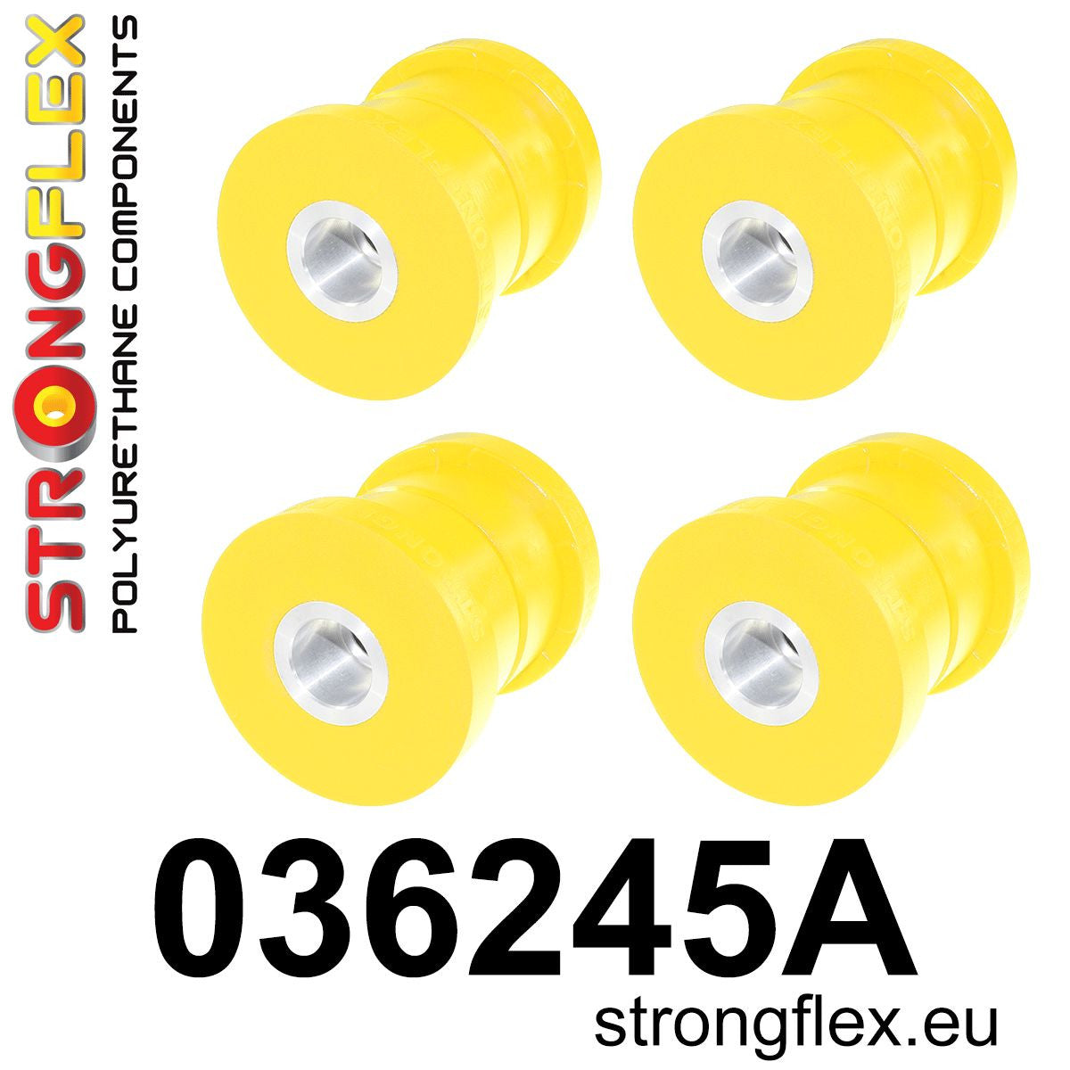 036245A Rear beam bush kit SPORT Sport (Yellow) BMW Seria 5 V (03-10) E60 / E61