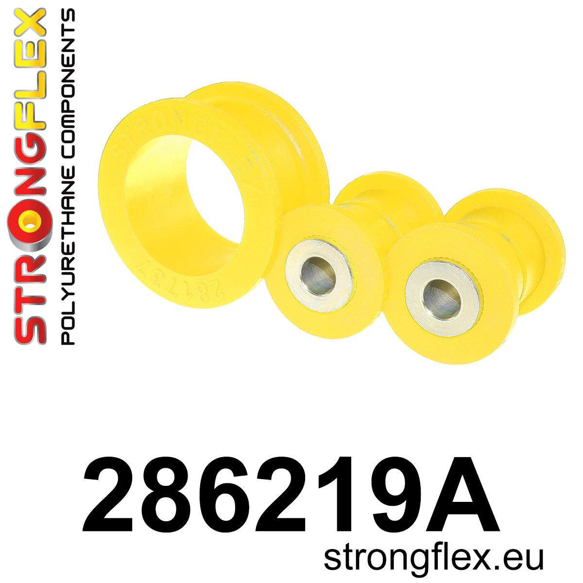 286219A Steering rack mount bush kit SPORT Sport (Yellow) Nissan 350Z (02-08) Z33