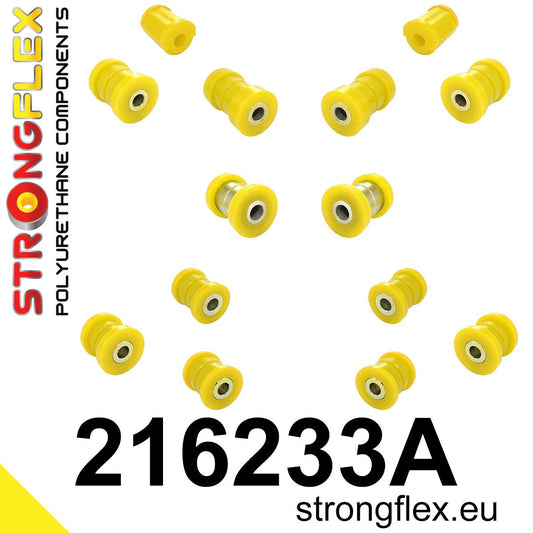 216233A Rear suspension bush kit SPORT Sport (Yellow) Toyota Altezza I (99-05) XE10