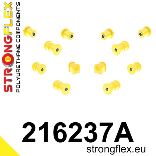 216237A Front suspension bush kit SPORT Sport (Yellow) Toyota Supra III (86-93) A70