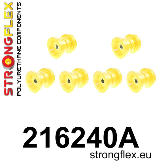 216240A Rear subframe bush kit SPORT Sport (Yellow) Toyota Supra III (86-93) A70