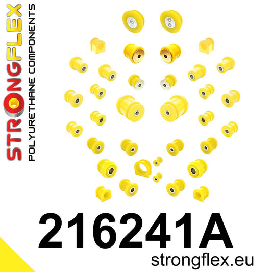 216241A Full suspension bush kit SPORT Sport (Yellow) Toyota Chaser V (92-96) X90