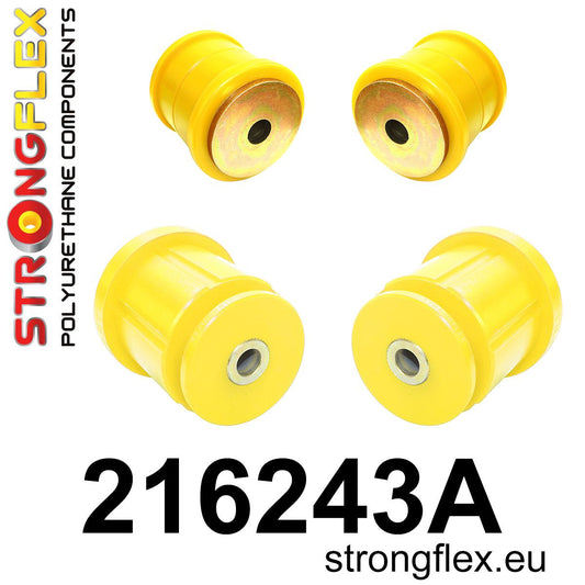 216243A Rear subframe bush kit SPORT Sport (Yellow) Toyota Chaser V (92-96) X90