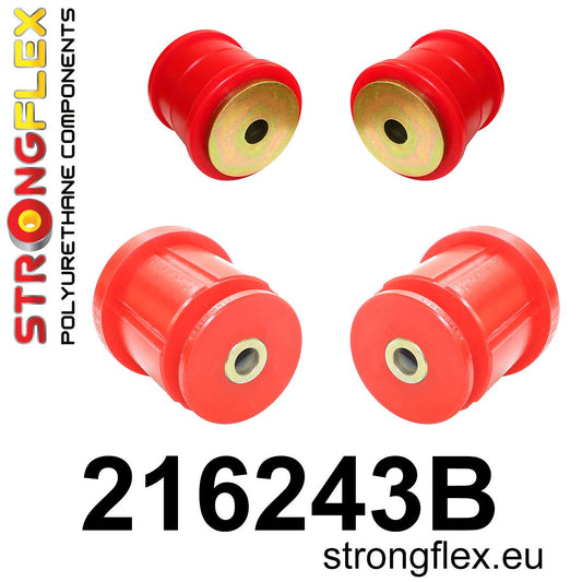 216243B Rear subframe bush kit Standard (Red) Toyota Chaser V (92-96) X90