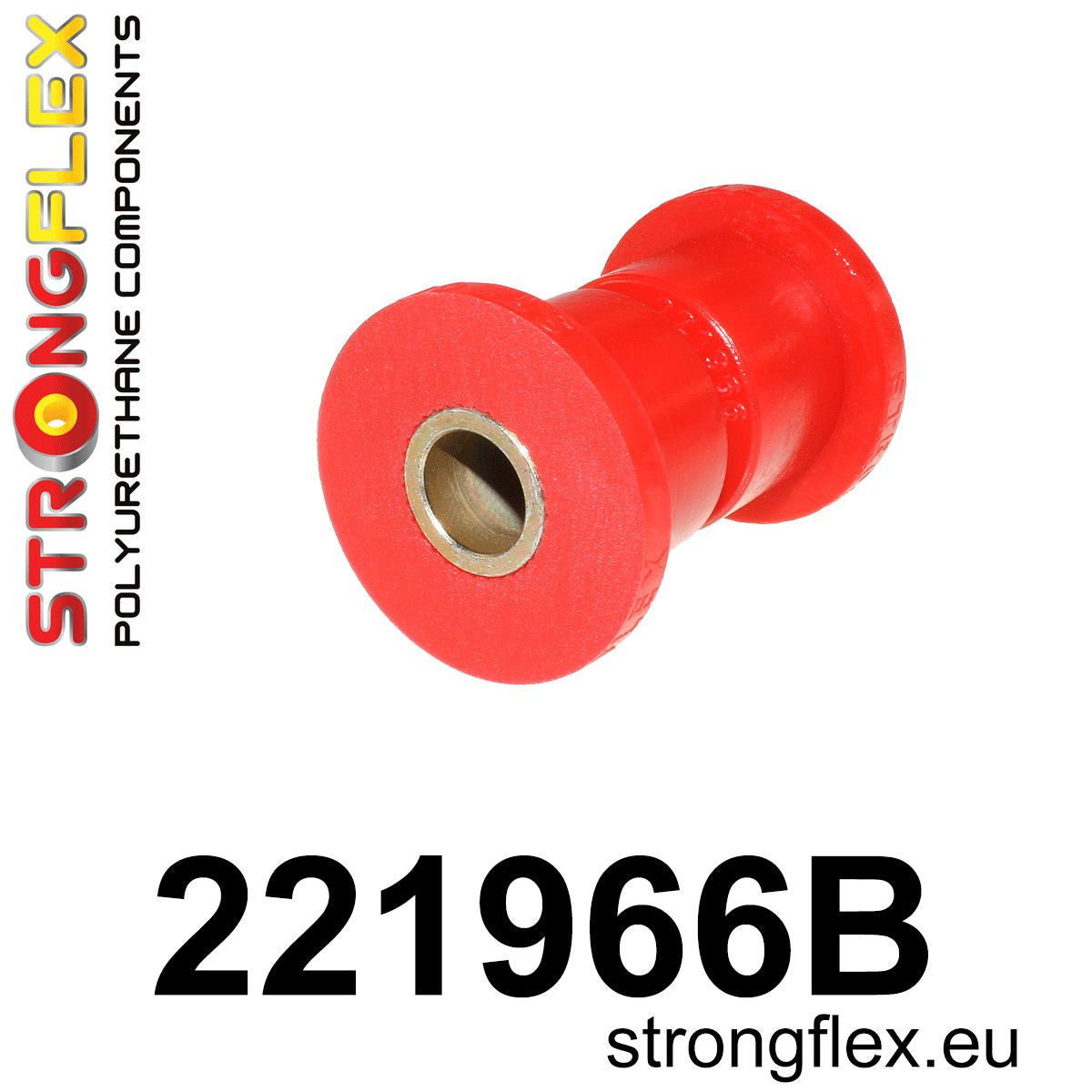 221966B Front lower arm - front bush Standard (Red) Seat Alhambra I (96-10) 7M